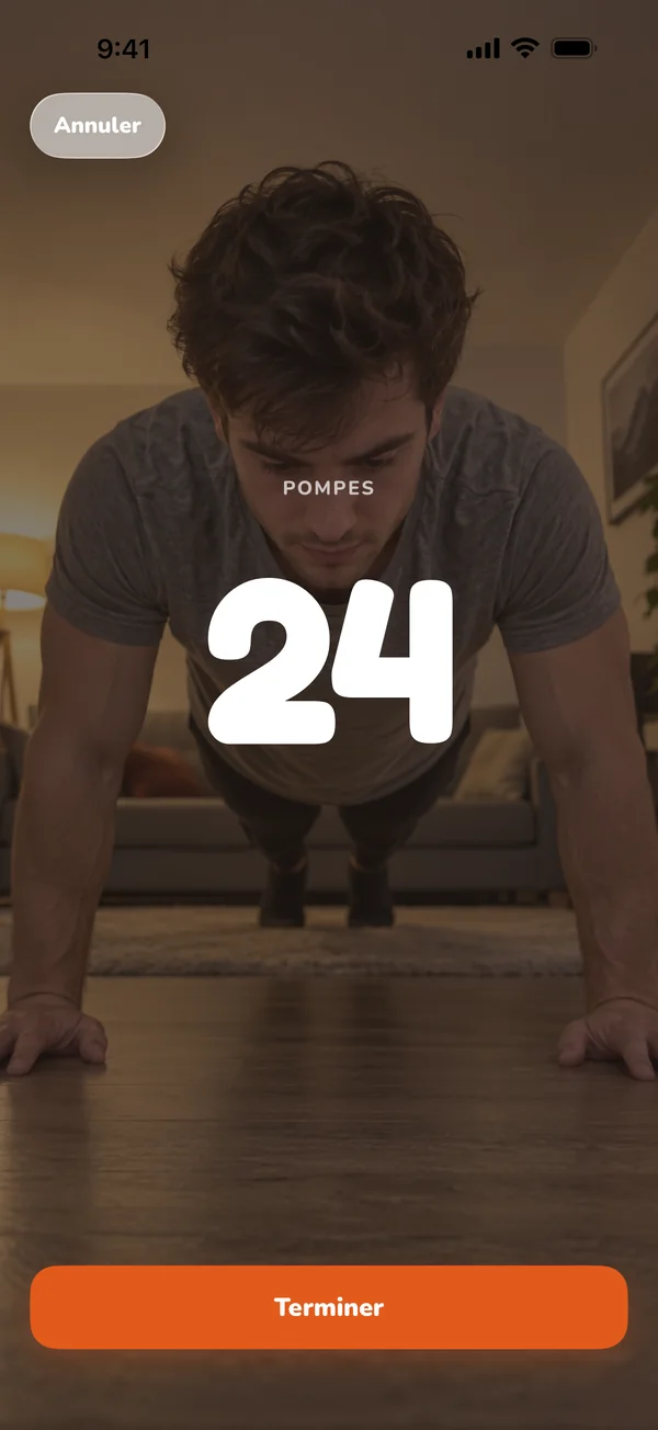 La caméra de Pushtank compte 24 pompes